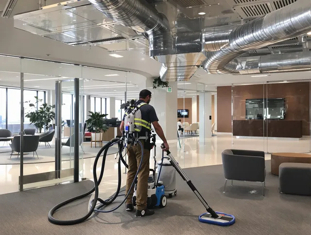 Commercial duct cleaning service by Tyngsborough Air Duct Cleaning in Tyngsborough